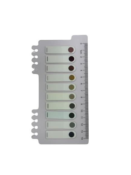 Sticky Note, Colored Writable & Repositionable Book Flags Tabs Strip Index Tabs - Round 2