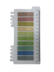 Sticky Note, Colored Writable & Repositionable Book Flags Tabs Strip Index Tabs - No 6