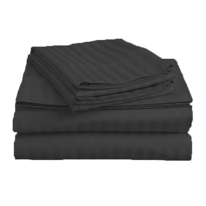 Wrinkle Resistant King Size Bedsheet With 2 Pillow Cover - 108 X 108 Inches, Grey | Smooth, Breathable, Comfortable Double Bedsheet