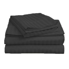 Wrinkle Resistant King Size Bedsheet With 2 Pillow Cover - 108 X 108 Inches, Grey | Smooth, Breathable, Comfortable Double Bedsheet