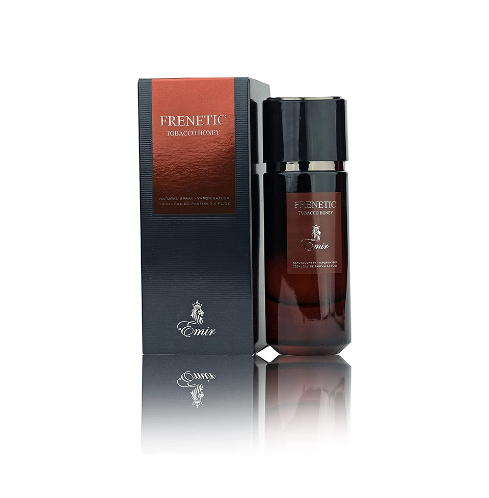 Emir Frenetic Tobacco Honey Eau De Parfum 100ml 3.4 Fl.oz. Party Wear Masculine Fragrance | Long Lasting