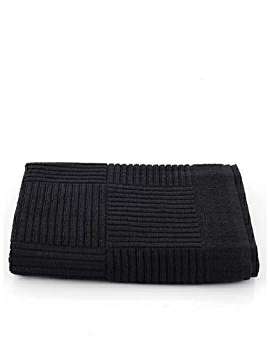 Elstone Home Egyptian Cotton Extra Large Bath Towel 500 Gsm (Black)