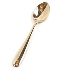 Kansa Royal Spoon For Desert Dishes Tableware 7'' Inches - Pack Of 1 | High Quality Bronze Kansa Spoon - Chammach