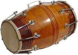 Hand Made Sheesham Wood Dholak Drum With Padded Bag - Brown | Perfectly Symmetric Round Dholak, Nut & Bolt -Tuned - Very Easy To Tune, Made With Thoroughly Dried Mango Wood