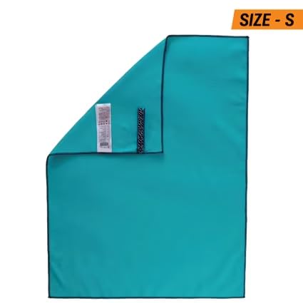 Adventose Microfiber Premium Hand Towel 200 Gsm | Sports Running Gym Workout Super Absorbent Hand, Face Towel (Aqua-Blue)