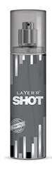 Layer'r Shot Power Play Fragrant Body Spray 135ml 4.56 Fl.oz. | Long Lasting Fresh Fragrance For Men