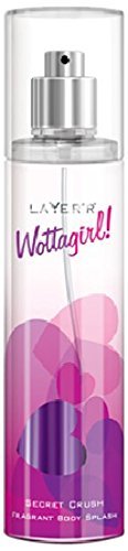 Layer'r Wottagirl  Mystic Island + Secret Crush Fragrant Body Splash Each 135ml 4.56 Fl.oz. Combo Of 2