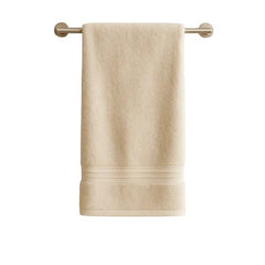 Essencenest Ultra-Soft Bamboo Fiber Bath Towel 450 Gsm, Eco-Friendly, Antibacterial & Antifungal (Cream)