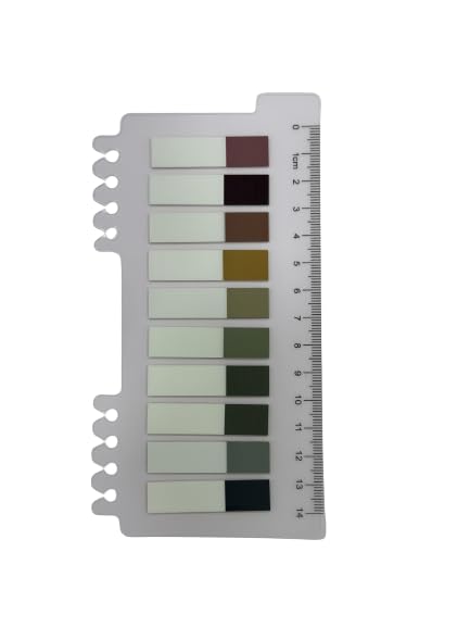 Sticky Note, Colored Writable & Repositionable Book Flags Tabs Strip Index Tabs - Square 1