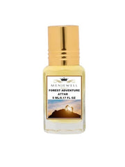 Menjewell Forest Adventure Attar Perfume 5ml 0.17 Fl.oz. For Men & Women | Alcohol Free | Long Lasting