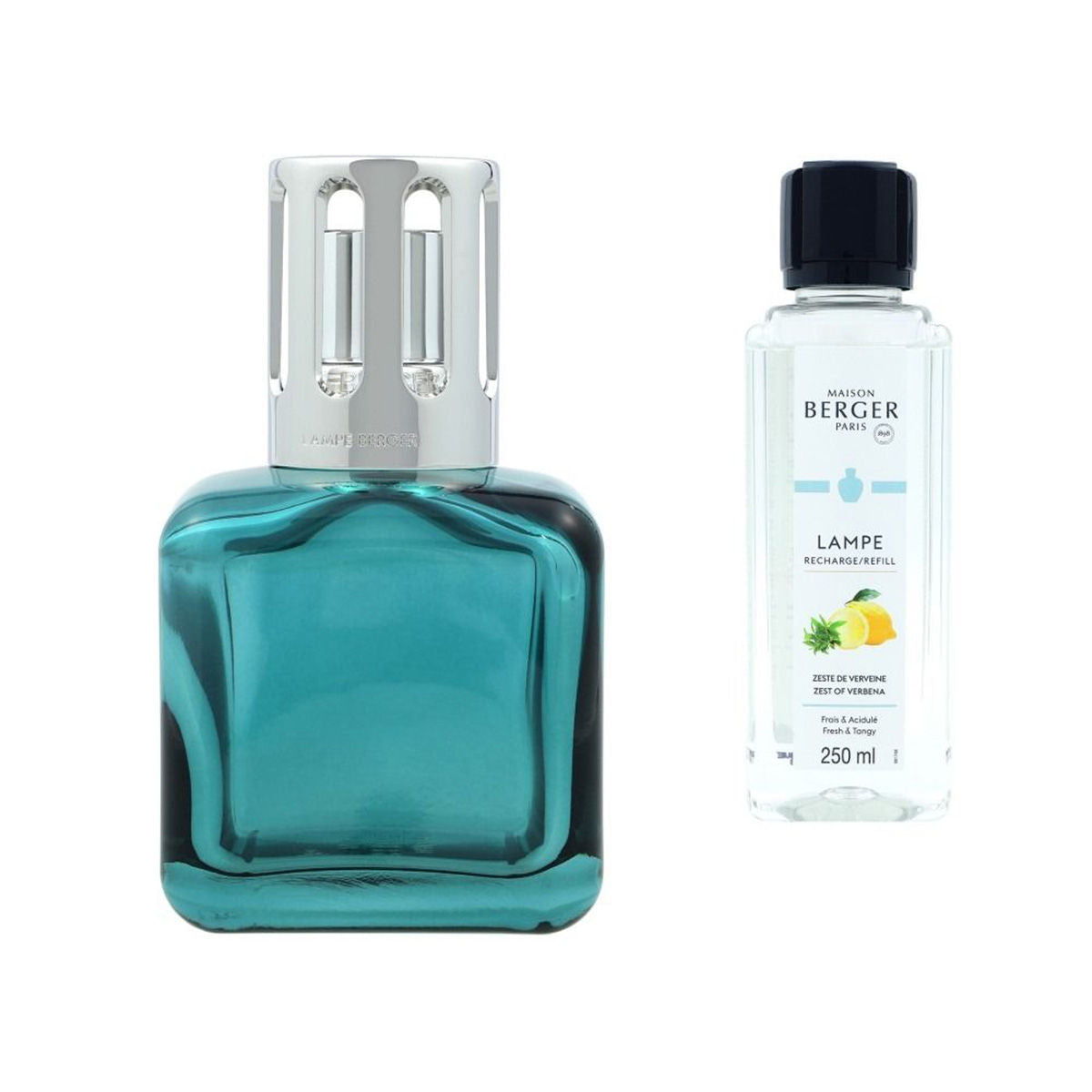 Maison Berger Glass Lamp Glacon Vert Ice Cube Gift Sets 1 Oil Diffuser