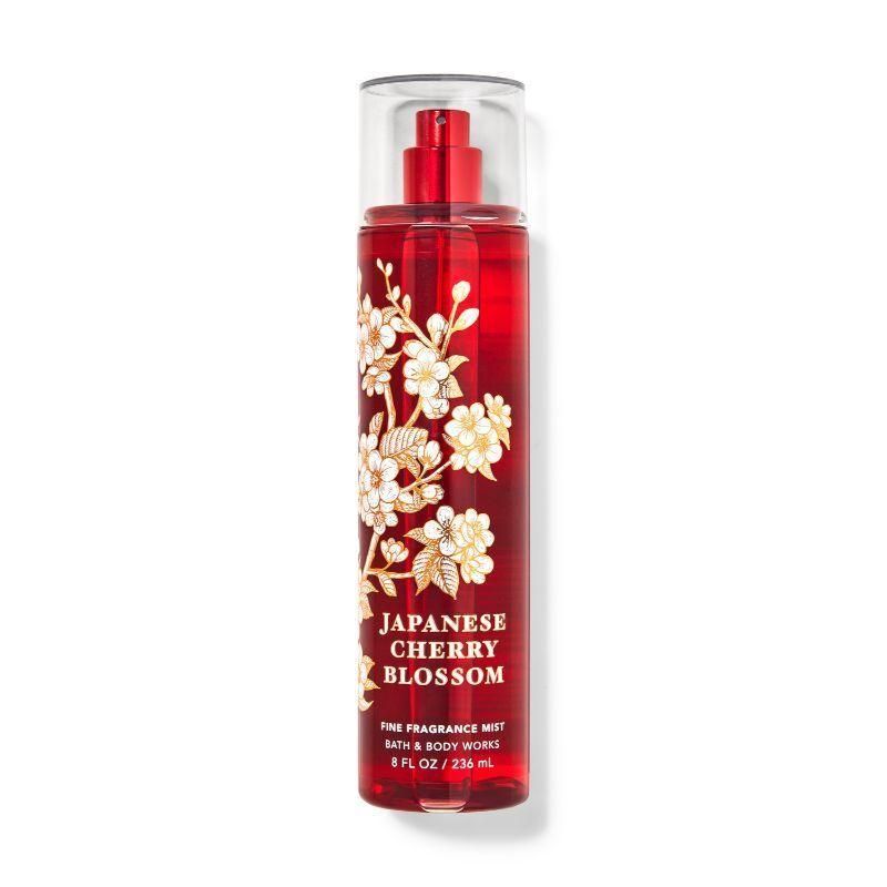 BATH & BODY WORKS JAPANESE CHERRY BLOSSOM FINE FRAGRANCE MIST 236ML 8 FL.OZ.