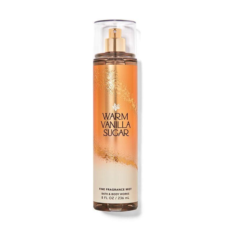 BATH & BODY WORKS WARM VANILLA SUGAR FINE FRAGRANCE MIST 236ML 7.9 FL.OZ.