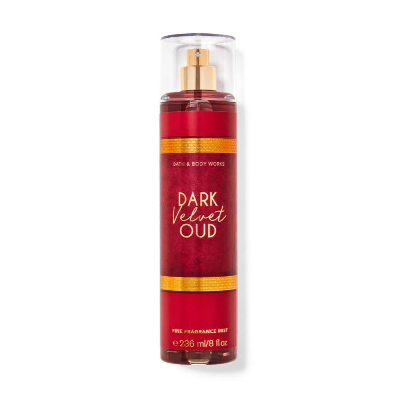 BATH & BODY WORKS DARK VELVET OUD FINE FRAGRANCE MIST 236ML 8 FL.OZ.