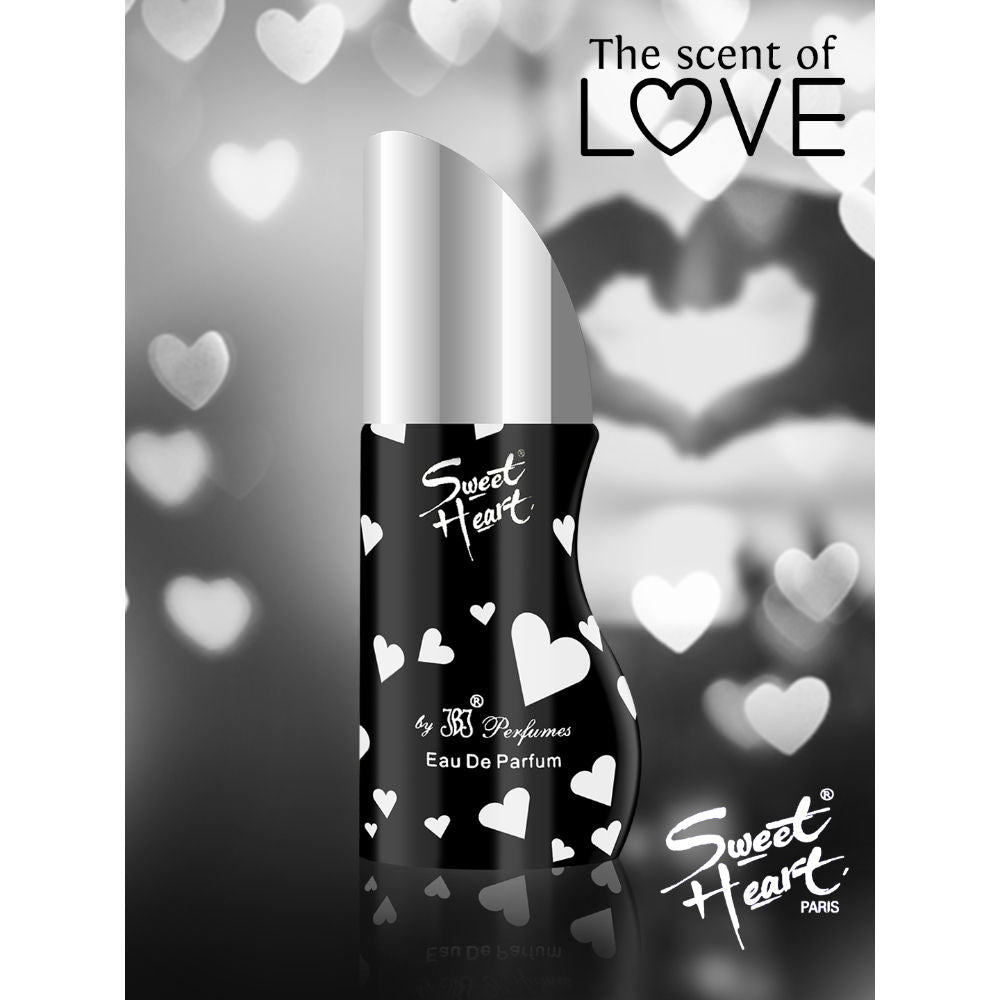 Sweet Heart Black Eau De Parfum 100ml 3.4 Fl.oz.