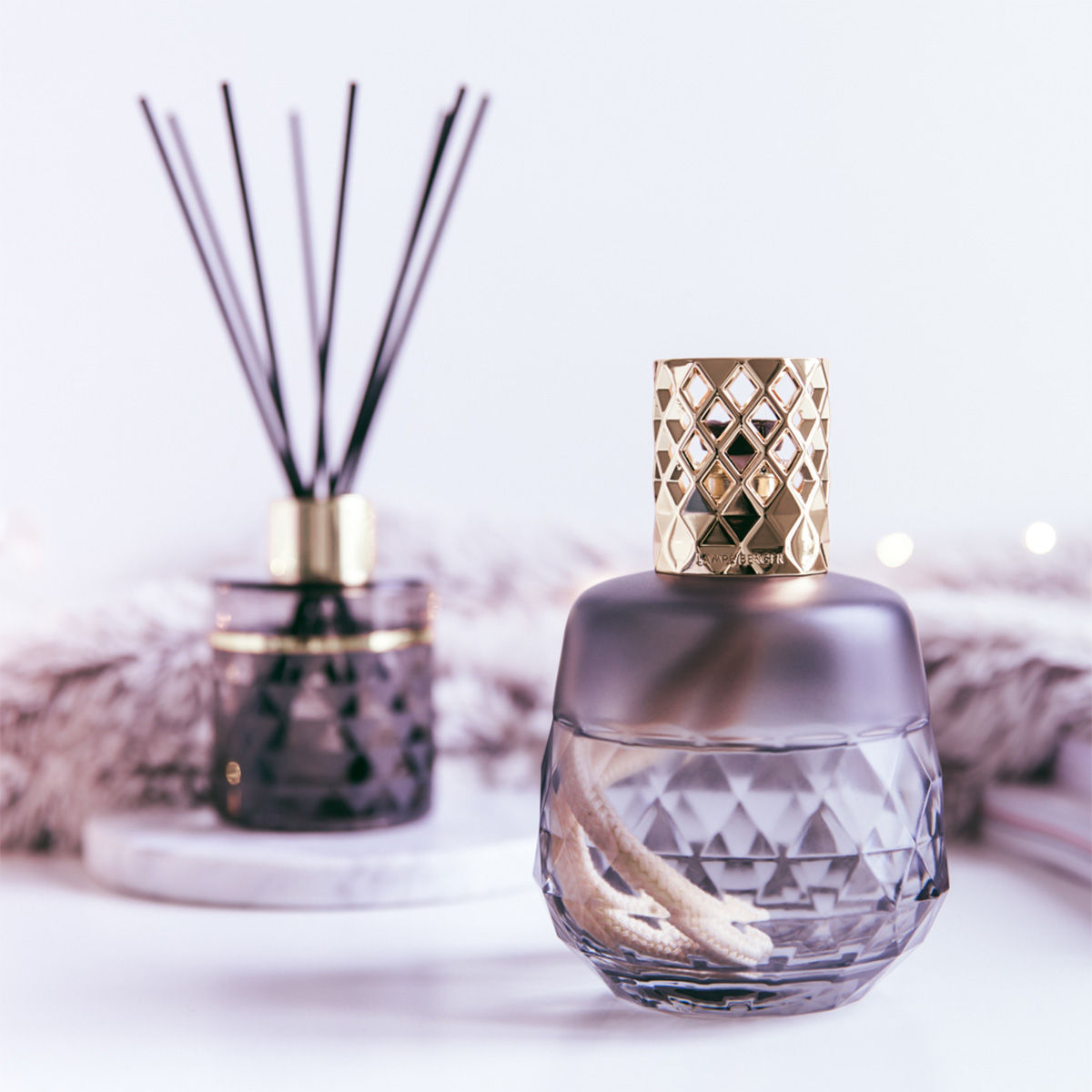 Maison Berger Glass Lamp Clarity Grise 1 Oil Diffuser | Perfect Gift For Someone