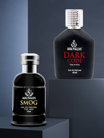 John Phillips Smog Eau De Parfum 100ml 3.4 Fl.oz. & Dark Code Eau De Parfum 60ml 2 Fl.oz. | Combo Of 2 For Unisex