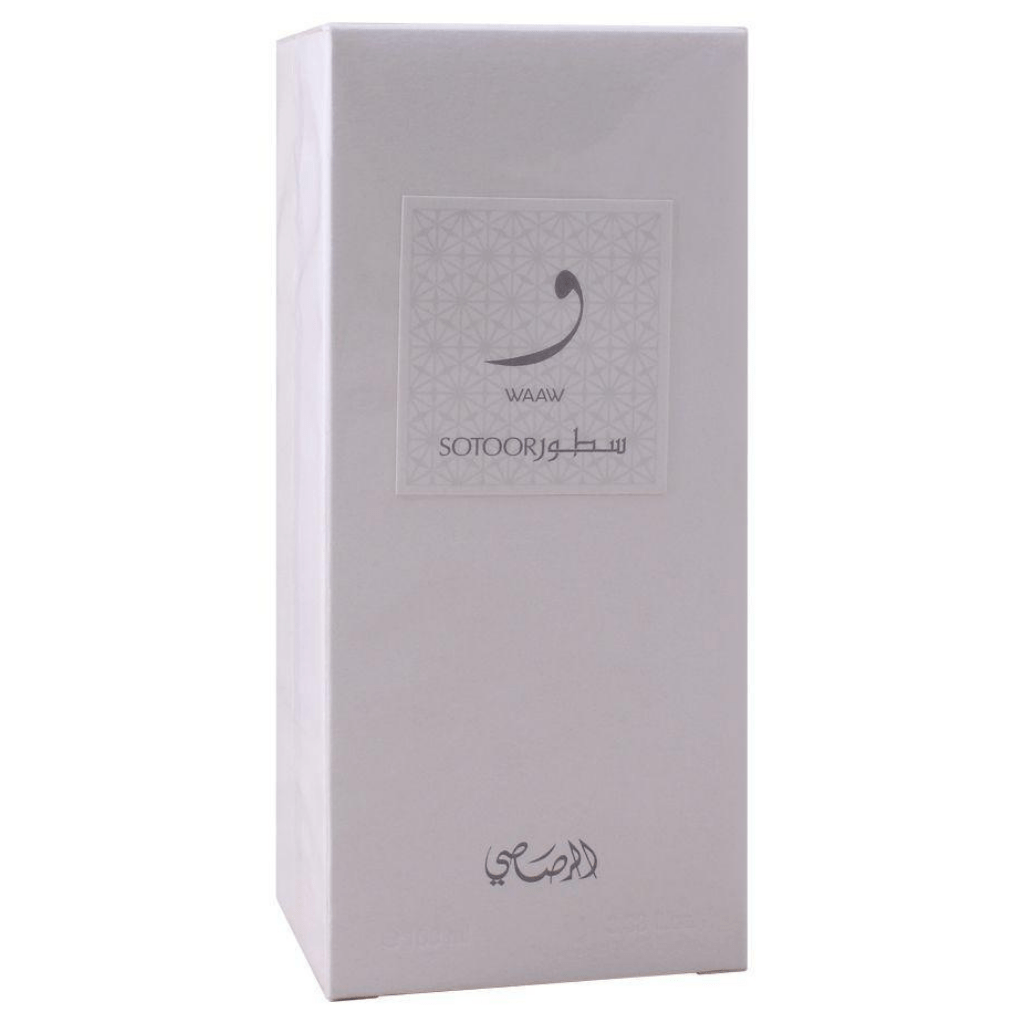 Rasasi Sotoor Waaw Eau De Parfum 100ml 3.4 Fl.oz. Unisex Fragrance | Long Lasting | Alcohol Free