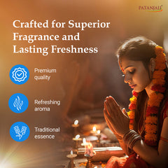 Patanjali Aastha Camphor, With Premium Camphor Purifies The Environment, 25gm