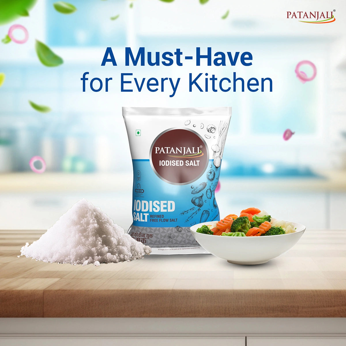 Patanjali Iodized Salt (Namak) 1kg