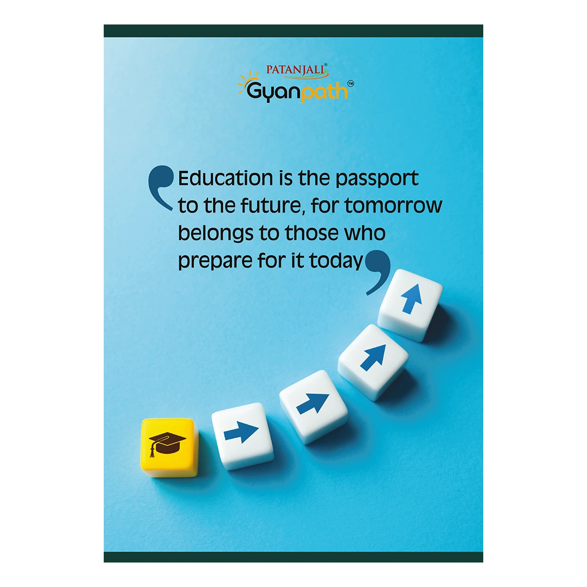 Patanjali A4 Gyanpath Notebook (29.7x21cm) Multi Design, 140pages Single Line, Pack Of 1