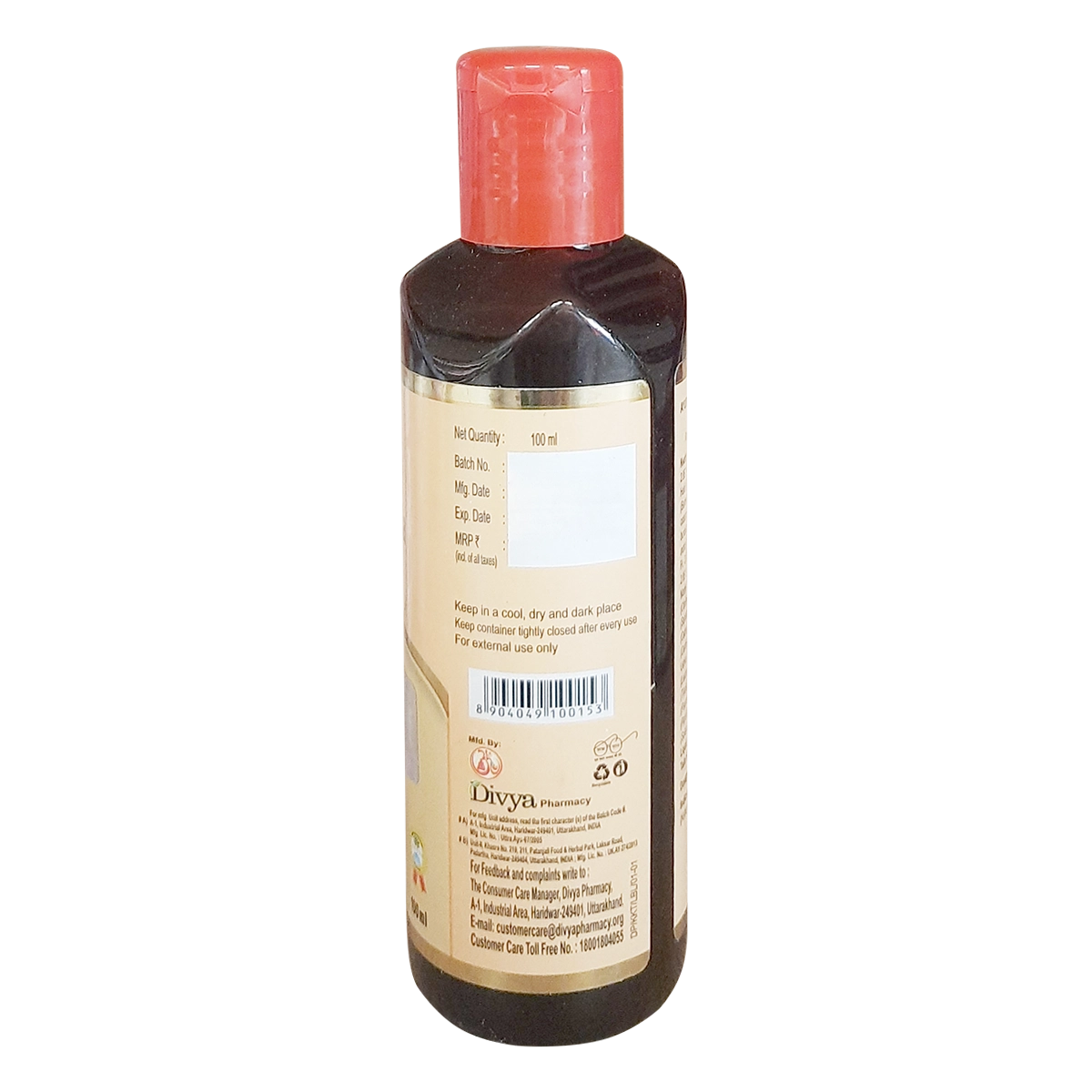 Patanjali Divya Kayakalp Taila, With Dadru, Visarpa Extracts, 100ml, Pack Of 1