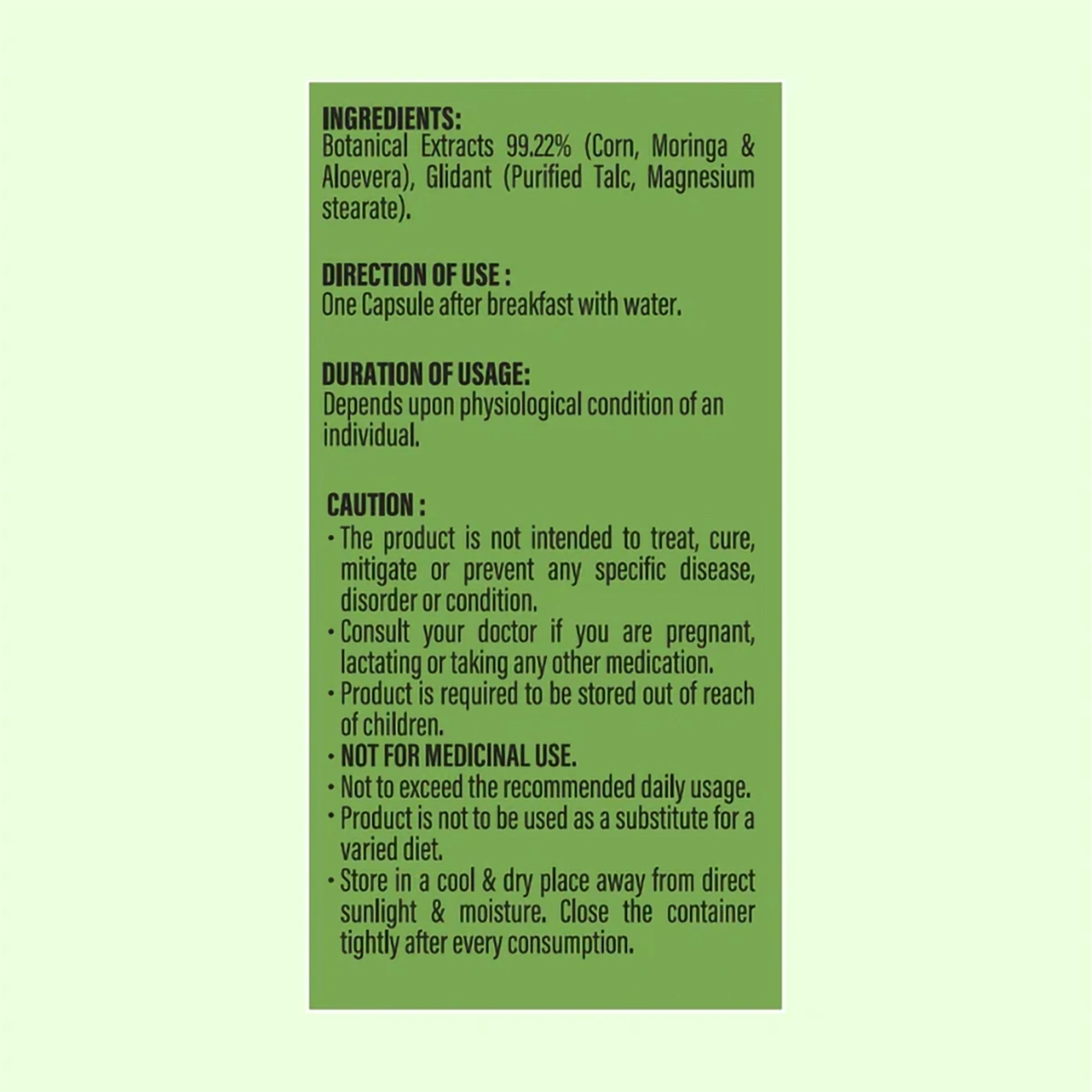 Patanjali Nutrela Vitamin B12, 30 Veg Capsules (Pack Of 2), With Provides 100% Vitamin B12, 21gm