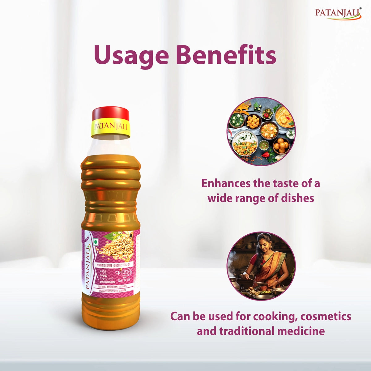 Patanjali Sesame Oil (B) 200ml