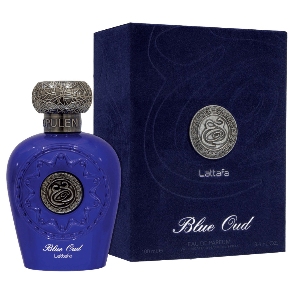 Lattafa Blue Oud Eau De Parfum 100ml 3.4 Fl.oz. Unisex Fragrance | Long Lasting