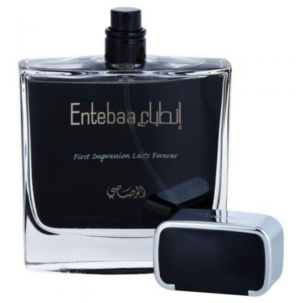 Rasasi Entebaa Pour Homme Eau De Parfum 100ml 3.4 Fl.oz. Men Fragrance | First Impression Lasts Forever