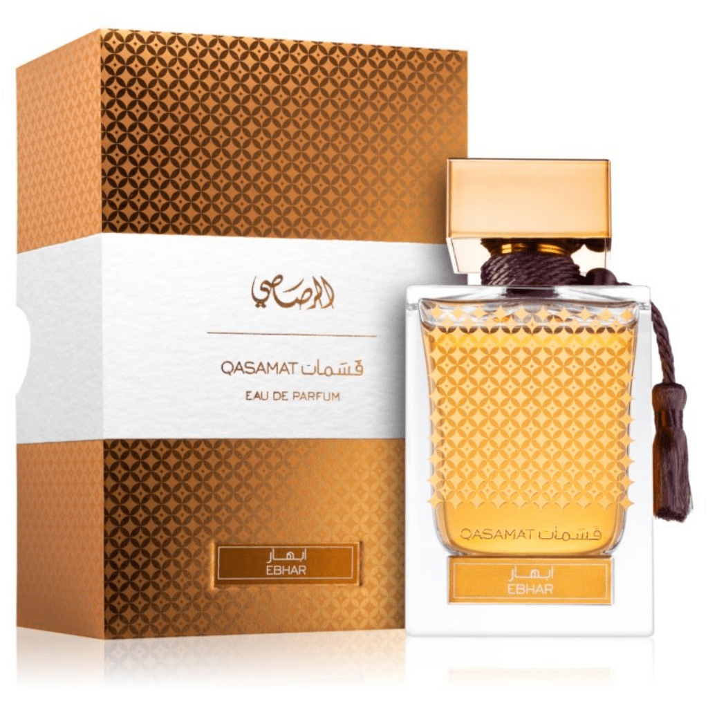 Rasasi Qasamat Ebhar Eau De Parfum 65ml 2.1 Fl.oz. Unisex Fragrance | Long Lasting