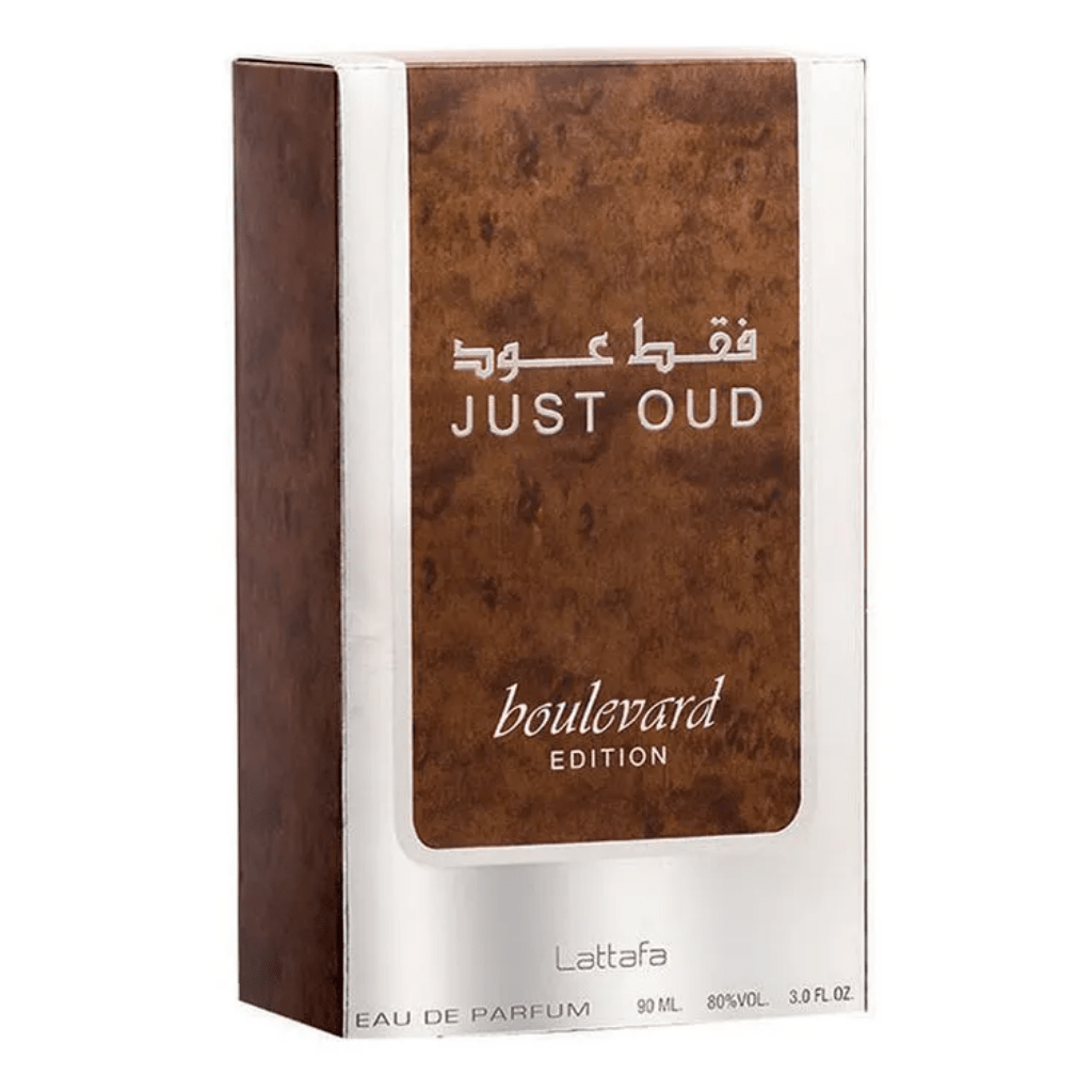 Lattafa Just Oud Boulevard Edition Eau De Parfum 90ml 3.0 Fl.oz. Unisex Fragrance | Perfect Gift