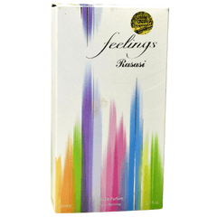 Rasasi Feelings Pour Femme Eau De Parfum 60ml 2.0 Fl.oz. Women Luxury Fragrance | Long Lasting