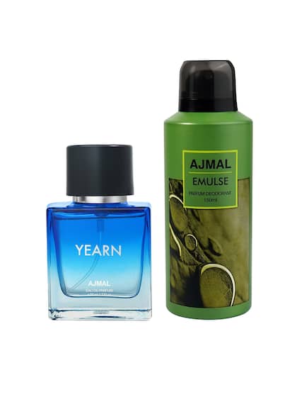 Ajmal Yearn Eau De Perfume 50ml 1.6 Fl.oz. & Emulse Deodorant 150ml 5 Fl.oz. Long Lasting Party Wear Gift For Men And Women | Pack Of 2