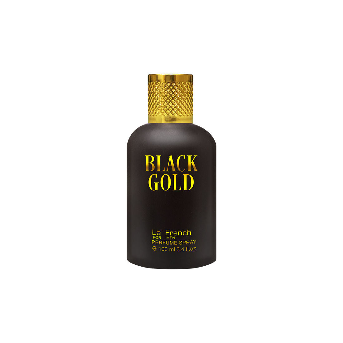 La French Black Gold Eau De Parfum Spray For Men 100ml 3.4 Fl.oz.