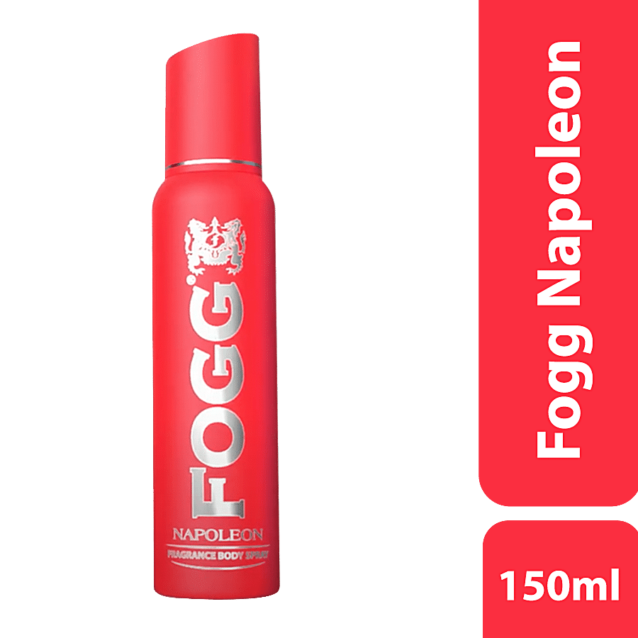 Fogg Napoleon Body Spray For Men & Essence Fragrance Body Spray For Women | 150ml Each 5 Fl.oz. | No Gas Deodorant