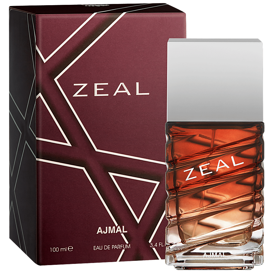 Ajmal Combo Of 3  Eau De Parfumes Kuro 90ml 3 Fl.oz. + Zeal  100ml 3.4 Fl.oz. For Men & Aretha  50ml 1.6 Fl.oz. For Women