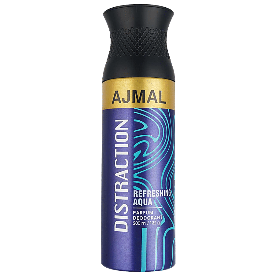 Ajmal Distraction & Nightingale Deodorant 200ml 6.7 Fl.oz. Each X2 & Neea Eau De Parfum 50ml 1.6 Fl.oz. | For Unisex