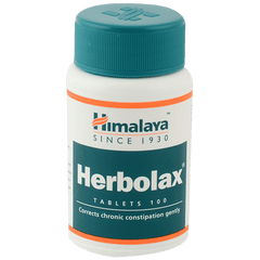 Himalaya Herbolax Tablets, Can Help Manage Chronic Constipation | 100 Tablets (Pack Of 2)