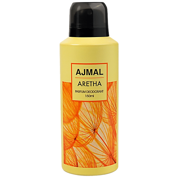 Ajmal Prose Eau De Parfum 50ml 1.6 Fl.oz. & Aretha Deodorant 150ml 5 Fl.oz. Party Wear Gift For Man And Women  Combo Of 2