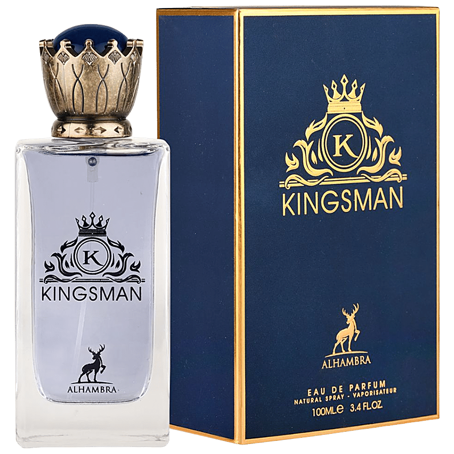 KINGSMAN BY MAISON ALHAMBRA EAU DE PARFUM 100ML 3.4 FL.OZ. FOR MEN