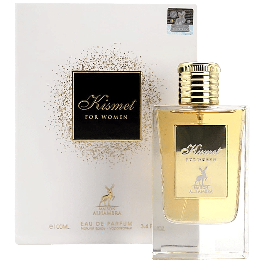 KISMET FOR WOMEN BY MAISON ALHAMBRA EAU DE PARFUM 100ML 3.4 FL.OZ.