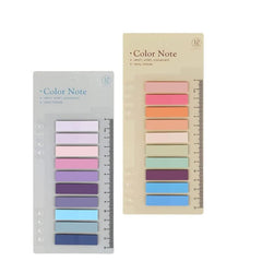 Sticky Book Tabs Colorful Annotation Tabs, Writable Transparent Sticky Notes - Set Of 5