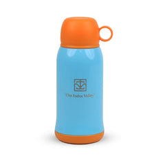 Pro-Hydro Vacuum Insulated Kids Sippy With 2 Lids - Food Grade Stainless Steel | Leak Proof, BPA Free 450ml, Light Blue