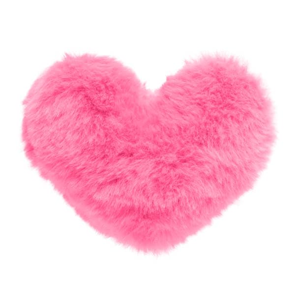 Plush Heart-Shaped Decorative Cushions, Soft Red Valentine Pillows, Dark Pink - 12 X 10 Inch | Versatile Use - For Sofa, Thoughtful Gifts For Special Occasions & Celebrations - Set Of 4