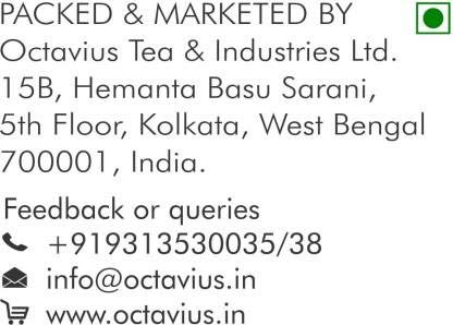 Octavius Kadak Assam Tea - Pack Of 10 X 1 Kg, 35.2 Ounce Each | Garden Fresh Extra Strong Assam Tea - Kadak Chai Patti | Medium Caffeine Strong Chai Patti