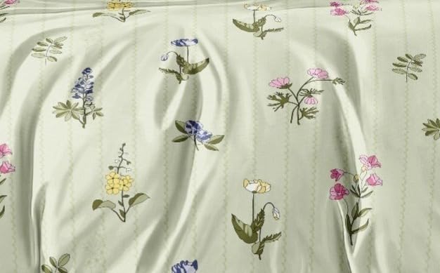 Printed Double Bedsheet For Super King Size With 2 Matching Pillow Covers - 108 X 108 Inches, Multicolor | 300 Thread Count Skin Friendly & Luxuriously Smooth To Touch Bedsheet