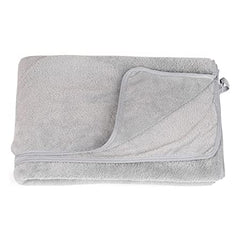 Skevera Microfiber Bath Towels 300 Gsm | Extra Soft Plush & Quick Dry High Absorbency With Large Size Towels For Bathing (Grey)