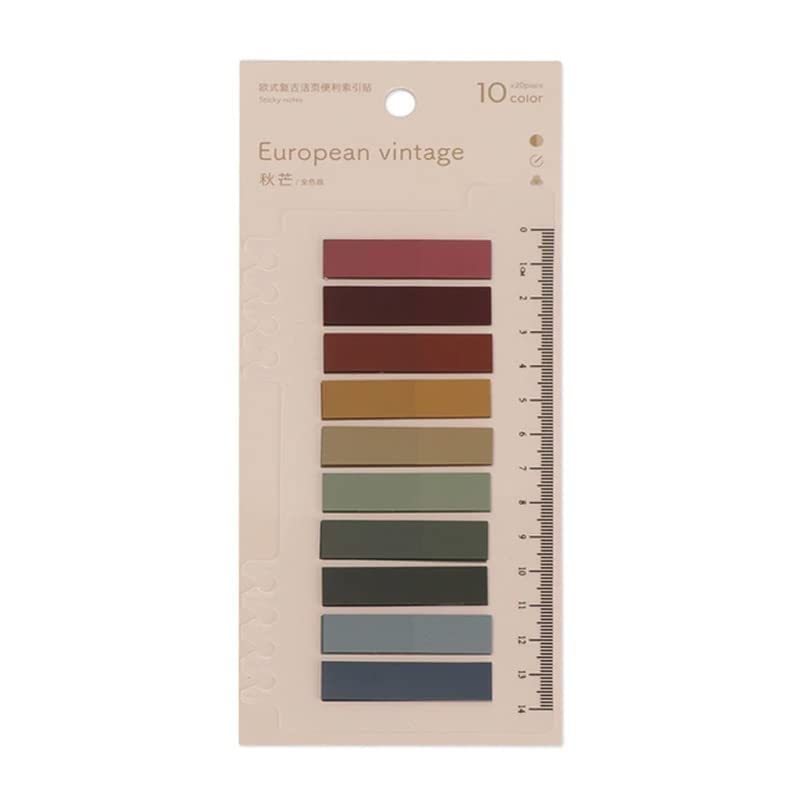 Self Stick Marker Pages Flags Strip Index Tabs For Index, Markers Sticky Note Page Labels