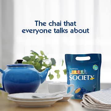 Society Twisted & Curled Leaf Tea - Pack Of 2 X 1 Kg Pouch, 35.2 Ounce Each | Unique Blend Crafted For Chai Lovers Across India - Low Caffeine Chai Patti | Premium Ingredients For Tea Drinker